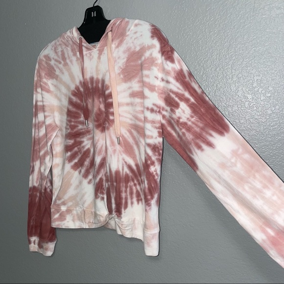 NEW C&C California Arizona desert spiral long sleeve thin tie dye hoodie - Picture 2 of 10